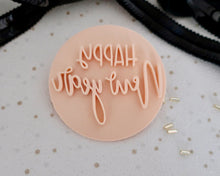 Load image into Gallery viewer, Happy New Year Fondant Cookie Stamp - Made in the UK with Love from House of Toot Sweet - Just £5! Shop now at House of Toot Sweet