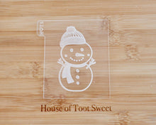 Load image into Gallery viewer, Cute Snowman Embosser and Cutter - Made in the UK with Love from House of Toot Sweet - Just £6.50! Shop now at House of Toot Sweet