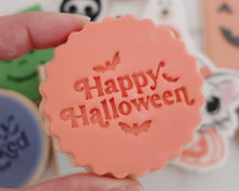 Load image into Gallery viewer, Happy Halloween Retro Stamp - Made in the UK with Love from House of Toot Sweet - Just £5! Shop now at House of Toot Sweet