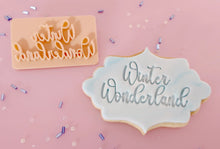 Load image into Gallery viewer, Winter Wonderland Fondant Stamp - Made in the UK with Love from House of Toot Sweet - Just £5! Shop now at House of Toot Sweet