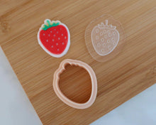 Load image into Gallery viewer, Mini Strawberry Embosser and Cutter - Made in the UK with Love from House of Toot Sweet - Just £6.50! Shop now at House of Toot Sweet