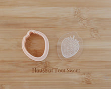 Load image into Gallery viewer, Mini Strawberry Embosser and Cutter - Made in the UK with Love from House of Toot Sweet - Just £6.50! Shop now at House of Toot Sweet