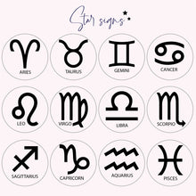 Load image into Gallery viewer, Zodiac Star Sign Fondant Cookie Stamp - Made in the UK with Love from House of Toot Sweet - Just £5! Shop now at House of Toot Sweet