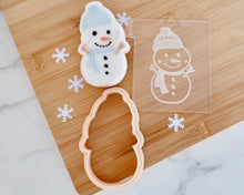 Load image into Gallery viewer, Cute Snowman Embosser and Cutter - Made in the UK with Love from House of Toot Sweet - Just £6.50! Shop now at House of Toot Sweet