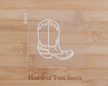 Load image into Gallery viewer, Cowboy Boot Embosser / Cutter - Made in the UK with Love from House of Toot Sweet - Just £5.50! Shop now at House of Toot Sweet