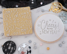 Load image into Gallery viewer, Cheers to the New Year Stamp - Made in the UK with Love from House of Toot Sweet - Just £5! Shop now at House of Toot Sweet