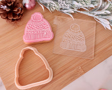 Load image into Gallery viewer, Pom Pom Wooly Hat Embosser / Cutter - Made in the UK with Love from House of Toot Sweet - Just £5.50! Shop now at House of Toot Sweet