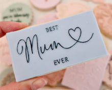 Load image into Gallery viewer, Best Mum Ever Embosser - Made in the UK with Love from House of Toot Sweet - Just £6.50! Shop now at House of Toot Sweet