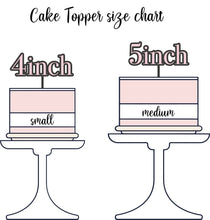 Load image into Gallery viewer, American Retro Diner style Personalised Number/ year Cake Topper - Made in the UK with Love from House of Toot Sweet - Just £12! Shop now at House of Toot Sweet