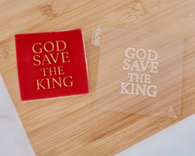 Load image into Gallery viewer, God Save The King Embosser - Made in the UK with Love from House of Toot Sweet - Just £6! Shop now at House of Toot Sweet