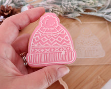 Load image into Gallery viewer, Pom Pom Wooly Hat Embosser / Cutter - Made in the UK with Love from House of Toot Sweet - Just £5.50! Shop now at House of Toot Sweet
