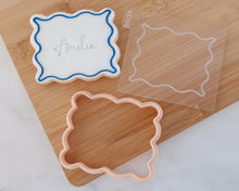 Load image into Gallery viewer, Rectangle Wavy Frame Embosser / Cutter - Made in the UK with Love from House of Toot Sweet - Just £6.50! Shop now at House of Toot Sweet