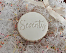 Load image into Gallery viewer, Seventy Birthday Stamp - Made in the UK with Love from House of Toot Sweet - Just £5! Shop now at House of Toot Sweet