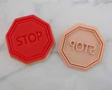 Load image into Gallery viewer, Stop Sign Stamp / Cutter - Made in the UK with Love from House of Toot Sweet - Just £5! Shop now at House of Toot Sweet