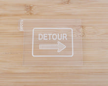 Load image into Gallery viewer, Detour Sign Embosser / Cutter - Made in the UK with Love from House of Toot Sweet - Just £5.50! Shop now at House of Toot Sweet
