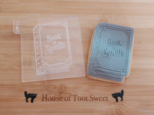 Load image into Gallery viewer, Book of Spells Embosser / Cutter - Made in the UK with Love from House of Toot Sweet - Just £6! Shop now at House of Toot Sweet