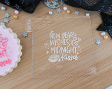 Load image into Gallery viewer, New Year Wishes & Midnight Kisses Embosser - Made in the UK with Love from House of Toot Sweet - Just £6.50! Shop now at House of Toot Sweet