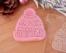 Load image into Gallery viewer, Pom Pom Wooly Hat Embosser / Cutter - Made in the UK with Love from House of Toot Sweet - Just £5.50! Shop now at House of Toot Sweet