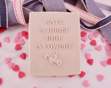 Load image into Gallery viewer, Save A Horse Ride A Cowboy Embosser - Made in the UK with Love from House of Toot Sweet - Just £6.50! Shop now at House of Toot Sweet