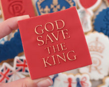 Load image into Gallery viewer, God Save The King Embosser - Made in the UK with Love from House of Toot Sweet - Just £6! Shop now at House of Toot Sweet