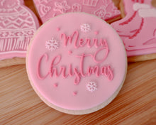 Load image into Gallery viewer, Merry Christmas Snowflakes Embosser - Made in the UK with Love from House of Toot Sweet - Just £6! Shop now at House of Toot Sweet