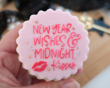 Load image into Gallery viewer, New Year Wishes & Midnight Kisses Embosser - Made in the UK with Love from House of Toot Sweet - Just £6.50! Shop now at House of Toot Sweet