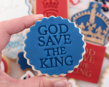 Load image into Gallery viewer, God Save The King Stamp - Made in the UK with Love from House of Toot Sweet - Just £5! Shop now at House of Toot Sweet