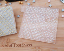Load image into Gallery viewer, Happy New Year Texture Embosser - Made in the UK with Love from House of Toot Sweet - Just £7! Shop now at House of Toot Sweet