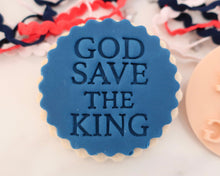 Load image into Gallery viewer, God Save The King Stamp - Made in the UK with Love from House of Toot Sweet - Just £5! Shop now at House of Toot Sweet
