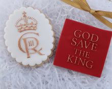 Load image into Gallery viewer, God Save The King Embosser - Made in the UK with Love from House of Toot Sweet - Just £6! Shop now at House of Toot Sweet