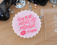 Load image into Gallery viewer, New Year Wishes & Midnight Kisses Embosser - Made in the UK with Love from House of Toot Sweet - Just £6.50! Shop now at House of Toot Sweet