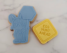 Load image into Gallery viewer, Bunny Construction Worker Embosser / Cutter - Made in the UK with Love from House of Toot Sweet - Just £6.50! Shop now at House of Toot Sweet