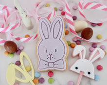 Load image into Gallery viewer, Bow tie Bunny Stamp / Cutter - Made in the UK with Love from House of Toot Sweet - Just £5! Shop now at House of Toot Sweet