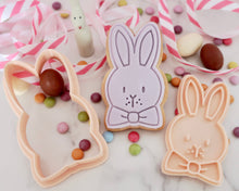 Load image into Gallery viewer, Bow tie Bunny Stamp / Cutter - Made in the UK with Love from House of Toot Sweet - Just £5! Shop now at House of Toot Sweet
