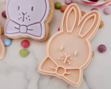 Load image into Gallery viewer, Bow tie Bunny Stamp / Cutter - Made in the UK with Love from House of Toot Sweet - Just £5! Shop now at House of Toot Sweet