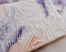 Load image into Gallery viewer, Classroom Icons Texture Embosser - Made in the UK with Love from House of Toot Sweet - Just £7! Shop now at House of Toot Sweet