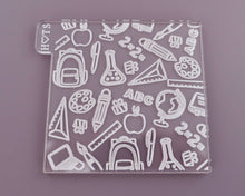 Load image into Gallery viewer, Classroom Icons Texture Embosser - Made in the UK with Love from House of Toot Sweet - Just £7! Shop now at House of Toot Sweet