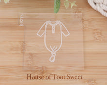 Load image into Gallery viewer, Knotted Onesie Embosser / Cutter - Made in the UK with Love  from House of Toot Sweet - Just £5.50! Shop now at House of Toot Sweet