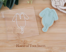 Load image into Gallery viewer, Knotted Onesie Embosser / Cutter - Made in the UK with Love  from House of Toot Sweet - Just £5.50! Shop now at House of Toot Sweet