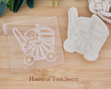 Load image into Gallery viewer, Rattan Baby Pram Embosser / Cutter - Made in the UK with Love  from House of Toot Sweet - Just £5.50! Shop now at House of Toot Sweet