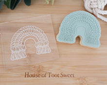 Load image into Gallery viewer, Boho Macrame Rainbow Embosser / Cutter - Made in the UK with Love  from House of Toot Sweet - Just £6.50! Shop now at House of Toot Sweet