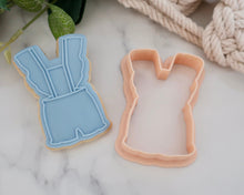 Load image into Gallery viewer, Baby Frill Dungarees Embosser / Cutter - Made in the UK with Love from House of Toot Sweet - Just £5.50! Shop now at House of Toot Sweet