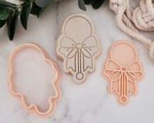 Load image into Gallery viewer, Baby Rattle with Bow Stamp / Cutter - Made in the UK with Love  from House of Toot Sweet - Just £5! Shop now at House of Toot Sweet