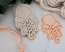 Load image into Gallery viewer, Baby Rattle with Bow Stamp / Cutter - Made in the UK with Love  from House of Toot Sweet - Just £5! Shop now at House of Toot Sweet