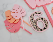 Load image into Gallery viewer, Monstera Leaf - Cupcake Toppers or Charms - Made in the UK with Love  from House of Toot Sweet - Just £3.50! Shop now at House of Toot Sweet