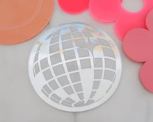 Load image into Gallery viewer, Mirrorball/ Disco Ball Drink Coasters 2 Pack - Made in the UK with Love from House of Toot Sweet - Just £9.50! Shop now at House of Toot Sweet