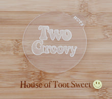 Load image into Gallery viewer, Two Groovy Embosser - Made in the UK with Love from House of Toot Sweet - Just £6! Shop now at House of Toot Sweet