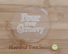 Load image into Gallery viewer, Four Ever Groovy Embosser - Made in the UK with Love from House of Toot Sweet - Just £6! Shop now at House of Toot Sweet
