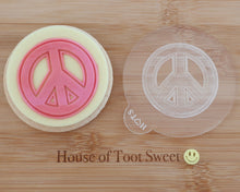 Load image into Gallery viewer, Peace Sign Embosser - Made in the UK with Love from House of Toot Sweet - Just £6.50! Shop now at House of Toot Sweet