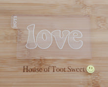 Load image into Gallery viewer, Love Embosser / Cutter - Made in the UK with Love from House of Toot Sweet - Just £6! Shop now at House of Toot Sweet